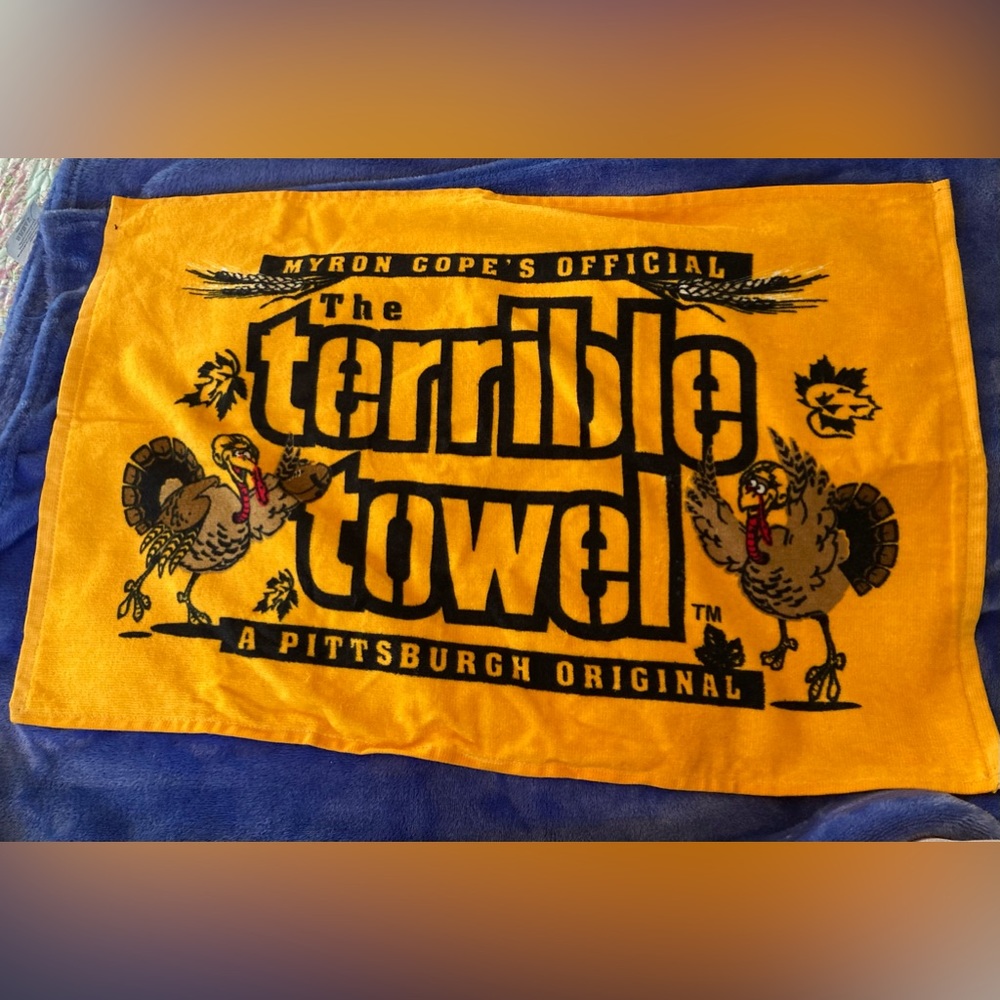Steelers Terrible Towel Thanksgiving Turkey edition